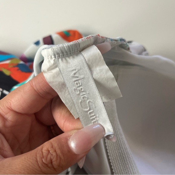 Magic Suit Colorful Slimming One Piece Swim Suit Tropical Hawaiian Printed 14 - Picture 5 of 7